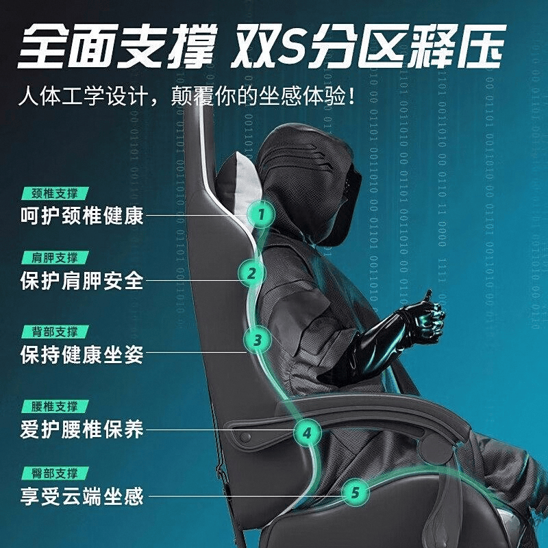 10强：从舒适到科技的完美诠释瓦力娱乐棋牌电竞椅品牌排行榜(图9)